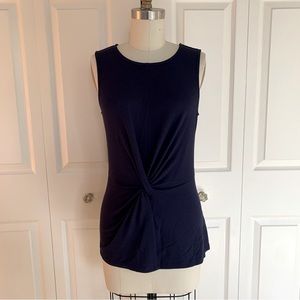 Brand new with tags Donna Karen navy top
